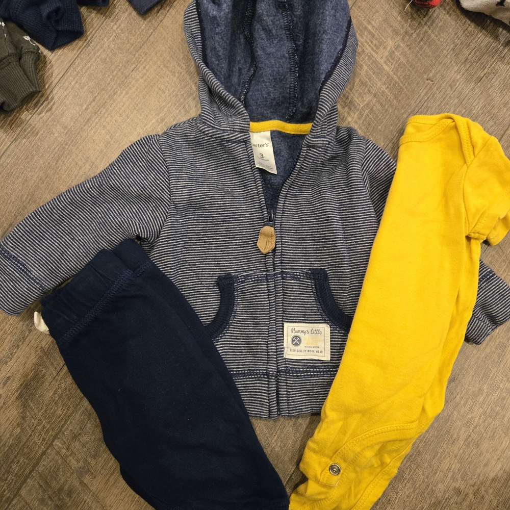 Navy Blue Kids Bottoms